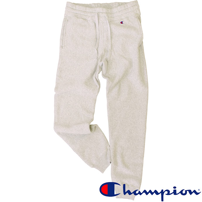 チャンピオン Champion スウェットパンツ C3-Q215 リバースウィーブ スウェットパンツ 11.5oz 厚手スエット 青タグ 新作 アメカジ オートミール 送料無料