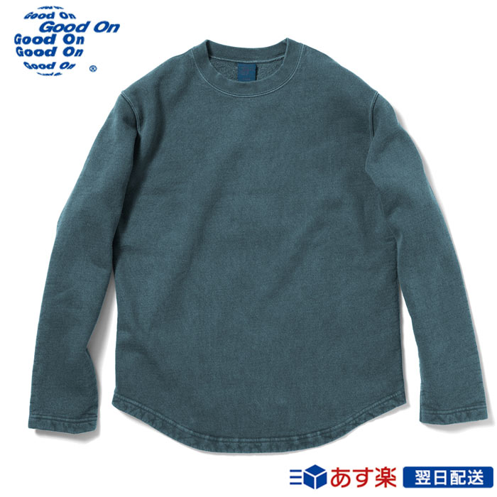Good On グッドオン ROUGH CREW SWEAT ラフクルースウェット 調教師 トレーナー GOBW1609 P-SLATE スレート【貨物輸送無料】