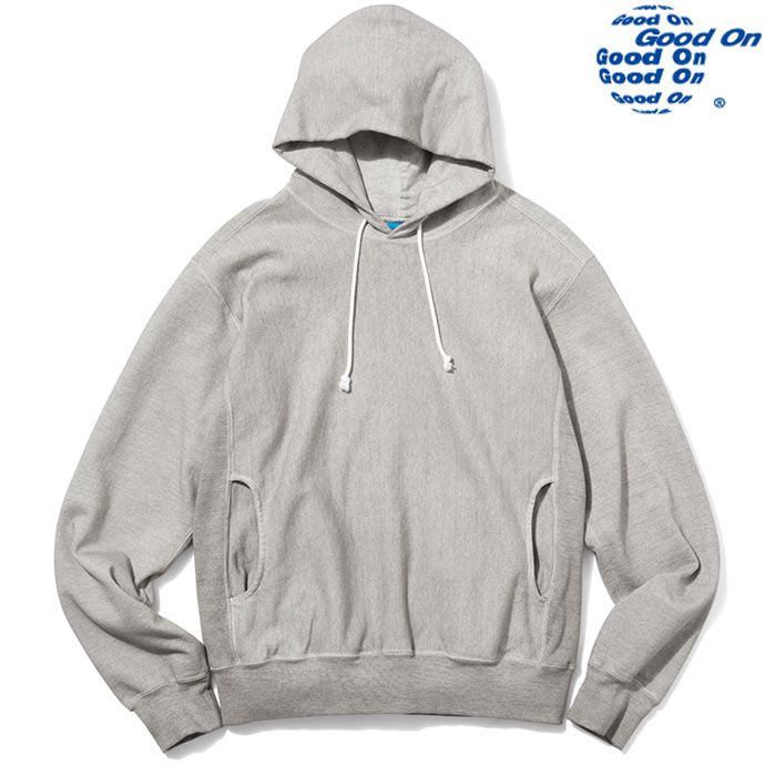 Good On パーカー ストーングレー　美品 楽天市場】Good On グッドオン ヘビープルオーバーフード