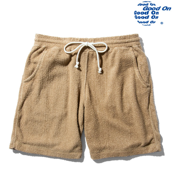 Good On グッドオン ダブルパイルイージーショートパンツ DOUBLE PILE SHORTS 遊撃手ズボン下 二分の一ズボン下 さる股引き GOPT1405 コヨテ COYOTE 貨物輸送無料