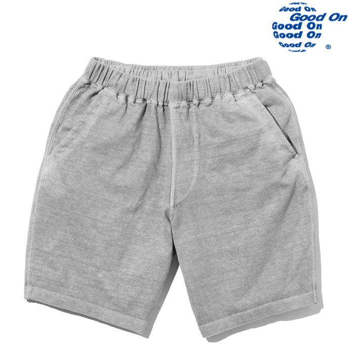 Good On グッドオン ヘビージャージートラベルショーツ TRAVEL SHORTS 9oz ショートパンツ ハーフパンツ 短パン GOPT1602 P-ASH P-アッシュ 送料無料｜USカジュアル店