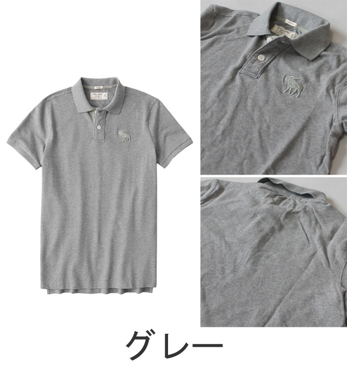 アバクロ Abercrombie Fitch アバクロンビー フィッチ ビックロゴタイプ ポロジャージー 21新作 Big Icon Strech Polo 4色合 白人種 ネービーブルー他 Us特定化模範例 Amortisormarketi Com