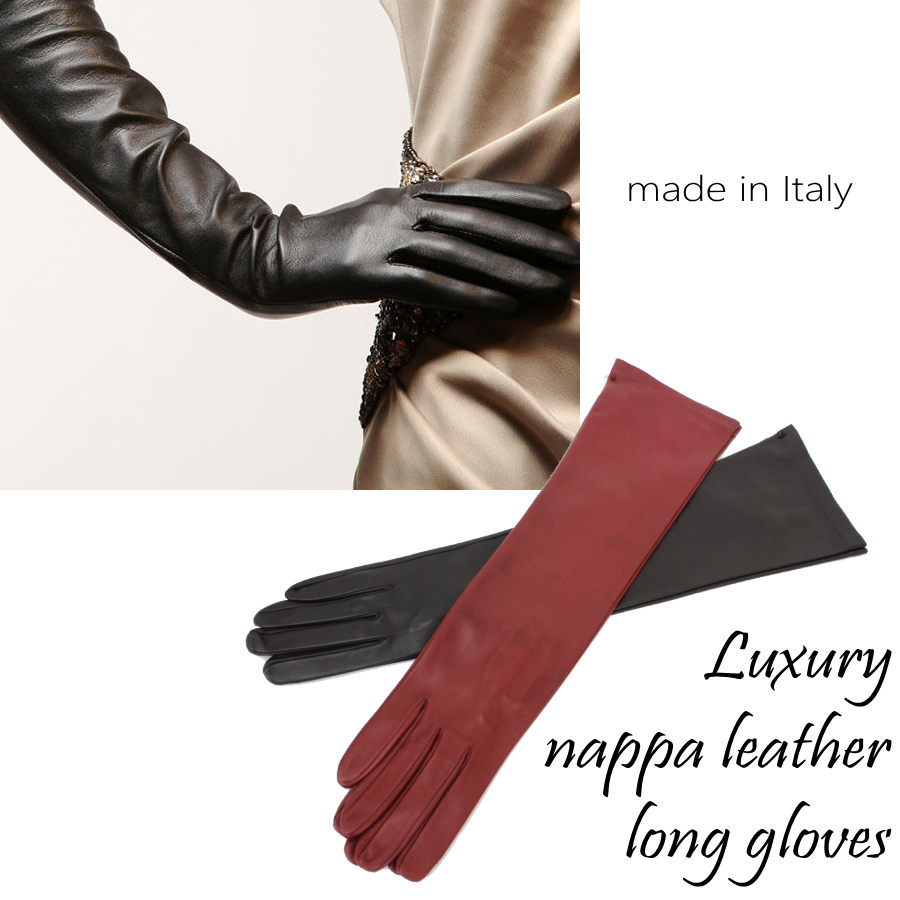 【RACHEL ZOE】Leather Globes 革手袋　キャメル　ロング 楽天市場】レザー 手袋 ロング 50cm 肘 手袋 本革レザー 羊 革