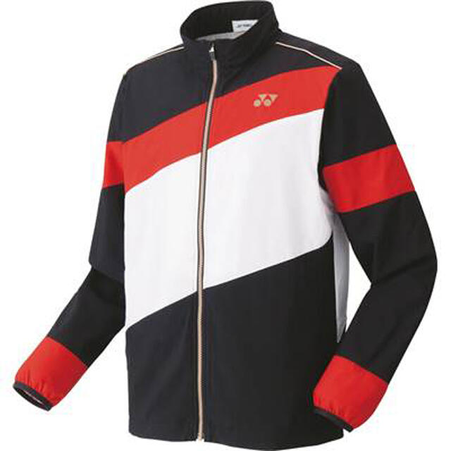 【送料無料】【7000円均一 Sサイズのみ】【廃番】 YONEX(ヨネックス)テニス ジャケット ユニセックス ユニ裏地付きウィンドウォーマーシャツ サンセットレッド 70074-496-S【21★】