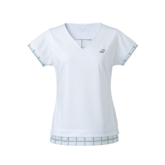 【貨物輸送無料】【8000円首尾一貫した XL大いさのみ】【廃番】BABOLAT(バボラ) Babolat  レディース・ウィメンズ  半袖紅茶ティーシャツ バボラ 庭球御召しもの レディス VS ショートスリーブシャツ PURE SHORT SLEEVE SHIRT BWG3378-WH00-XL