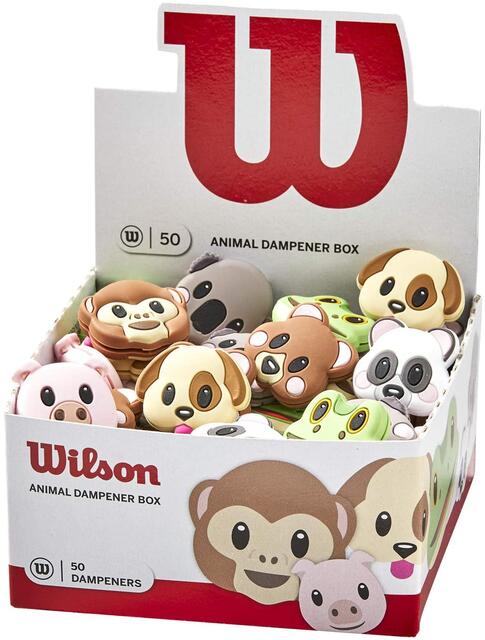 【貨物輸送無料】Wilson(ウィルソン)ANIMAL DAMPENER BOXアニマルダンプナー 50個入り口・入口1箱 振りまわす打ちきりWR84050010【定番】