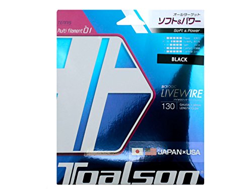 \u003cBR\u003e【貨物輸送無料】【まとめ買いがお得！】TOALSON(トアルソン) 硬式ガット ガット・より糸 バイオ理論の道筋 ライブ針金 130 黒いこと 7223010K 【定番】