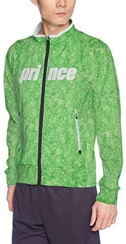 【送料無料】【5000円均一　Sサイズのみ】【廃番メル】prince（プリンス）ユニセックス トラックジャケット　グリーン　WU8602-085-S【18★】