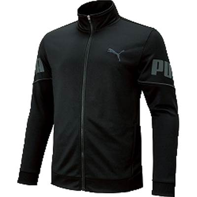 【送料無料】【6000円均一 Mサイズのみ】【廃番】 puma（プーマ）スポーツ ウェア メンズ トレーニング ジャケット ブラック 584632-01-M【21★】【定番】