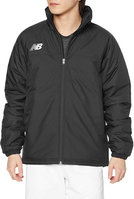 <br>【送料無料】 new balance(ニューバランス) サッカー 長袖 中綿ジャケット メンズ パデットジャケット ブラック JMJF1421-BK 【定番】