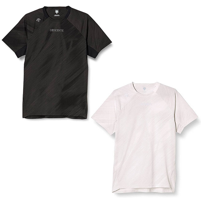 DESCENTE(デサント) 吸汗 ストレッチ アクティブ ウェアメンズ フィットトレーニングハンソデシャツDMMSJA61