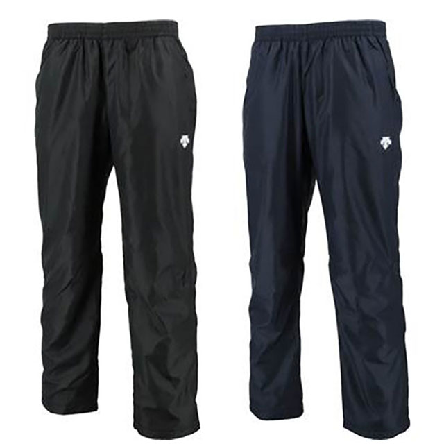 【送料無料】【廃番メル】DESCENTE(デサント) 裏起毛 裾ファスナー 撥水 メンズ ウィンドブレーカーロングパンツ DAT3264P【22★】