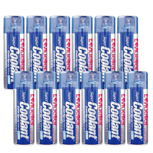 【送料無料】【8000円均一】【廃番追】 Mueller(ミューラー) スーパークーラントコールドスプレー 500ml 12本セット 51517-12SET 【定番】