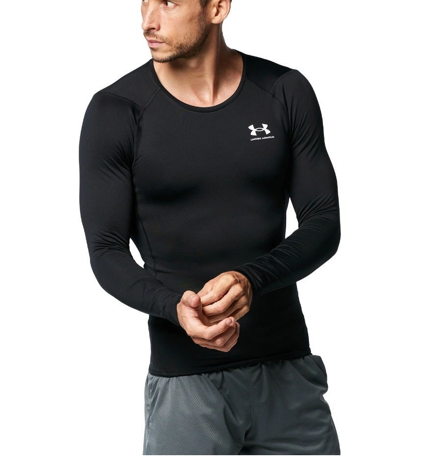 【送料無料】【7000円均一】UNDER ARMOUR(アンダー アーマー) メンズ トレーニングベースレイヤー UAコールドギア アーマークルーシャツ ブラック SM MD LG XL XXL 1375528-001【23☆】