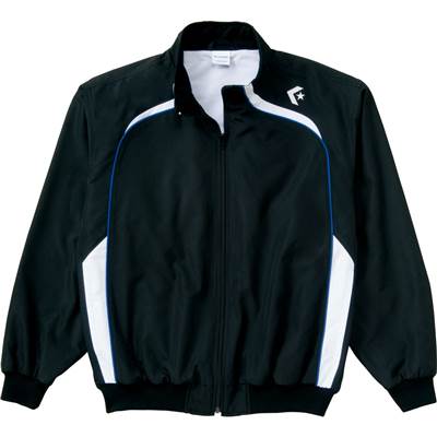 【貨物輸送無料】\u003cBR\u003eCONVERSE(コンバース)メンズ8S ウォームアップジャケットブラック×白いことCB162502S-1911【定番】