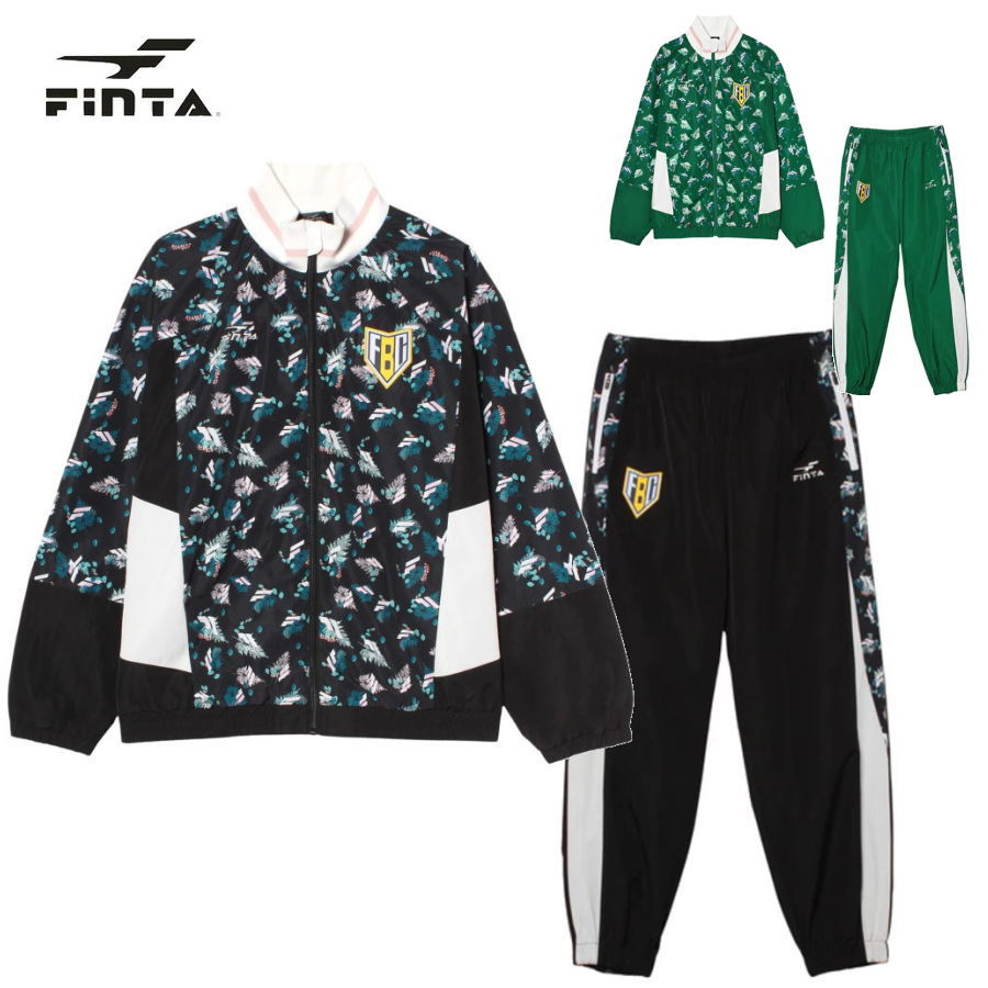 【送料無料】【上下セット】FINTA（フィンタ）FBC AMAZONAS トラックジャケット &times;ロングパンツ 上下セット セットアップ サッカー フットサル スポーツ ウェア メンズ ユニセックス 　FT4518-FT4519【25★】｜La foresta d&rsquo;Italia