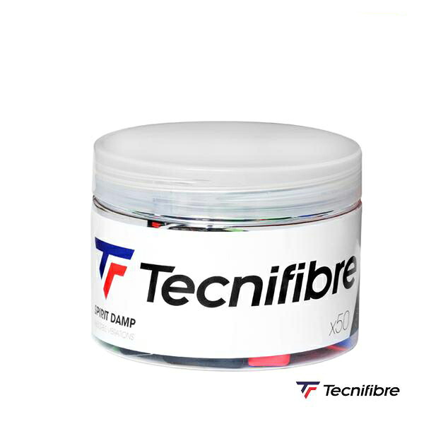 【貨物輸送無料】【5類概念各10個入り口・入口】Tecnifibre(テクニファイバー) スピリットダンプ 振りまわす打ちきり50個入り口・入口 SPIRIT DAMP BOX 5053SPIRIT50【定番】