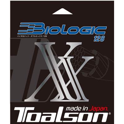 【貨物輸送無料】【まとめ買いがお得！】TOALSON（トアルソン） 日本製 硬式用ガット 単張り 硬式 バイオ理論の道筋XX 128 BK 黒いこと 7202820K【定番】