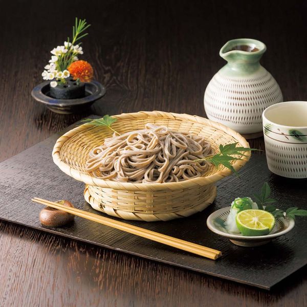 楽天市場】細編み高台そばざる 7寸(W11236) そば・うどん用調理