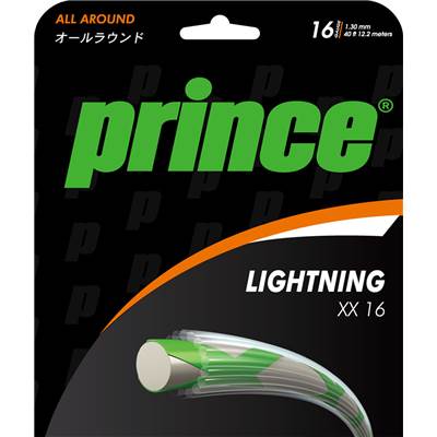 【貨物輸送無料】【まとめ買いがお得！】prince（大公）稲妻 XX 16庭球 ガットさくら色7J39814【定番】