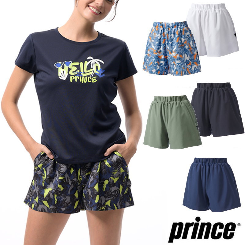 【貨物輸送無料】prince（王子） レディース ウィメンズ  テニスウエアー 伸ばすことさる股引き 吸汗速乾、UPF50＋、伸ばすこと、制電 （ ハイゲージストレッチライト 原料品 ） WS6310【26☆】