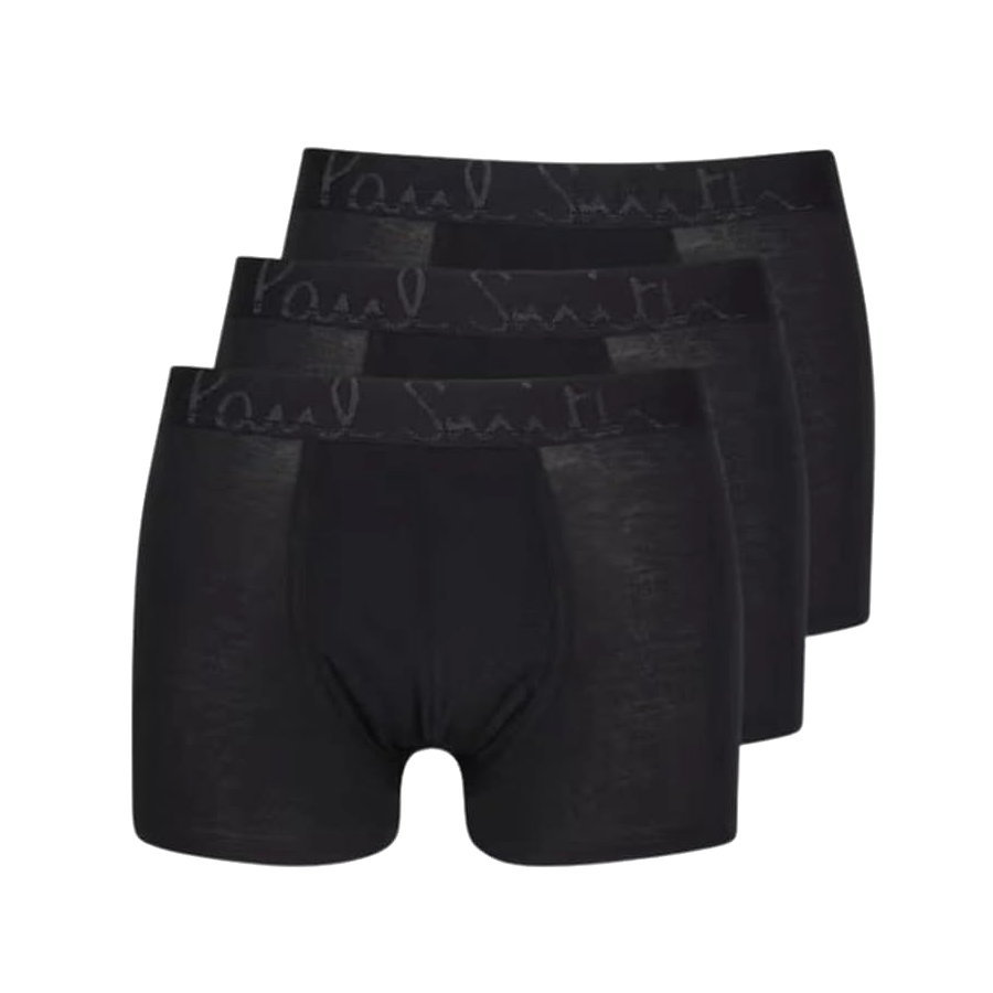 【送料無料】PAUL SMITH(ポールスミス) 3枚組ボクサパンツ メンズ ボクサーパンツ 3枚セット ポール スミス Paul Smith ボクサー モダール素材 ブラック M1A-916FH-M3PK53【26☆】｜La foresta d&rsquo;Italia