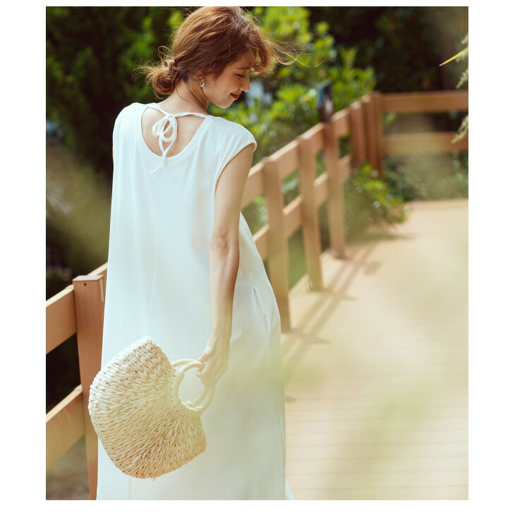 入荷済み バックオープン ワンピース カットソーワンピース 半袖 ロングワンピース レディース