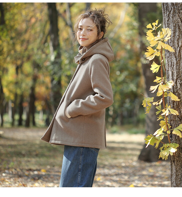 半額クーポン対象】【奇跡の再販】2way ショートコート コート