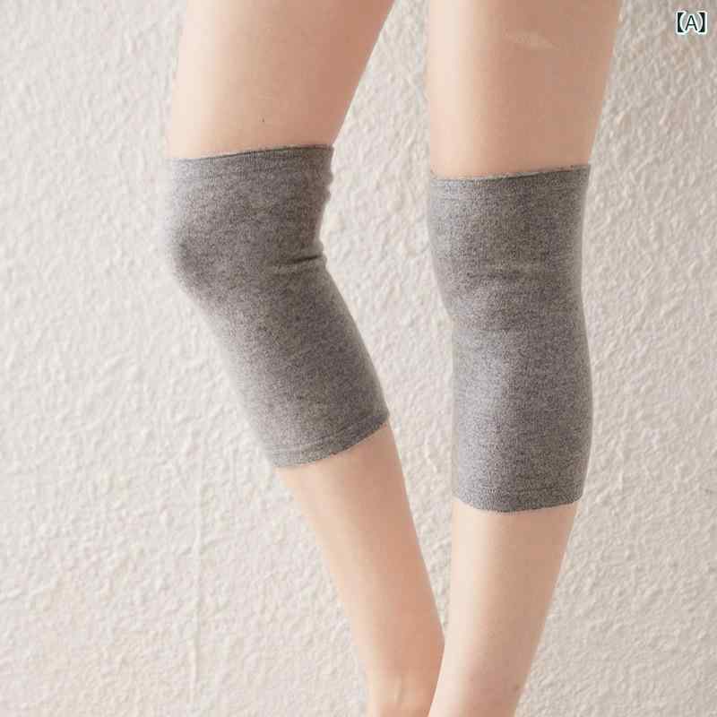 膝サポーター 男女兼用 ピュアカシミヤ ニット 脚サポーター 温活 防寒 保温 冷え対策 秋冬 シームレス 普段使い 肌触り やわらか 快適 大人用