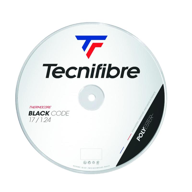 テクニファイバー(Tecnifibre) 硬式テニス ガット ブラックコード 200m