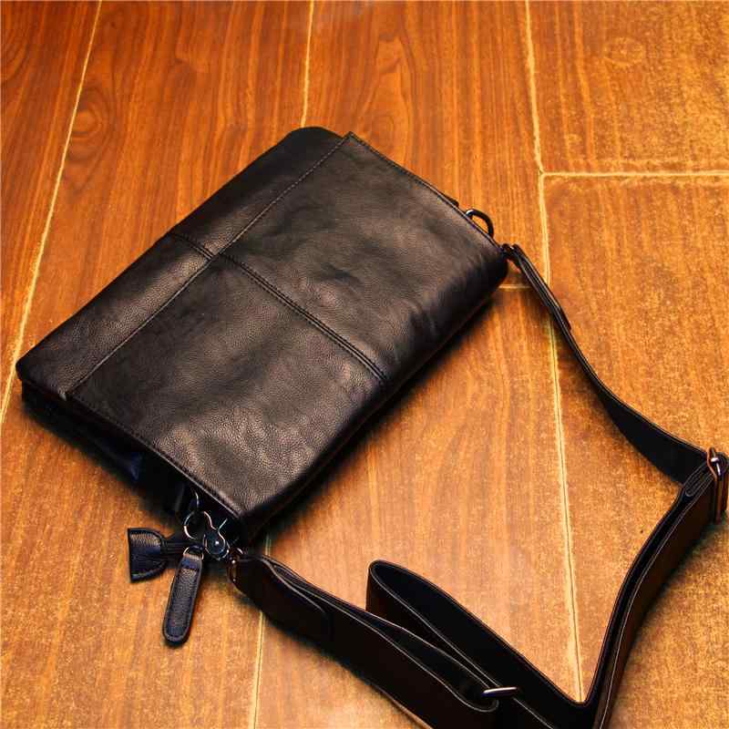 バック レザー製 ショルダー クロス ボディ 横型 封筒形状 カジュアル 牛革 キャンバス 耐久性 実用的 軽量 ソフト メンズ レディース ユニセックス 通勤 日常使い プレゼント ストリート｜ラ・グラーヌ