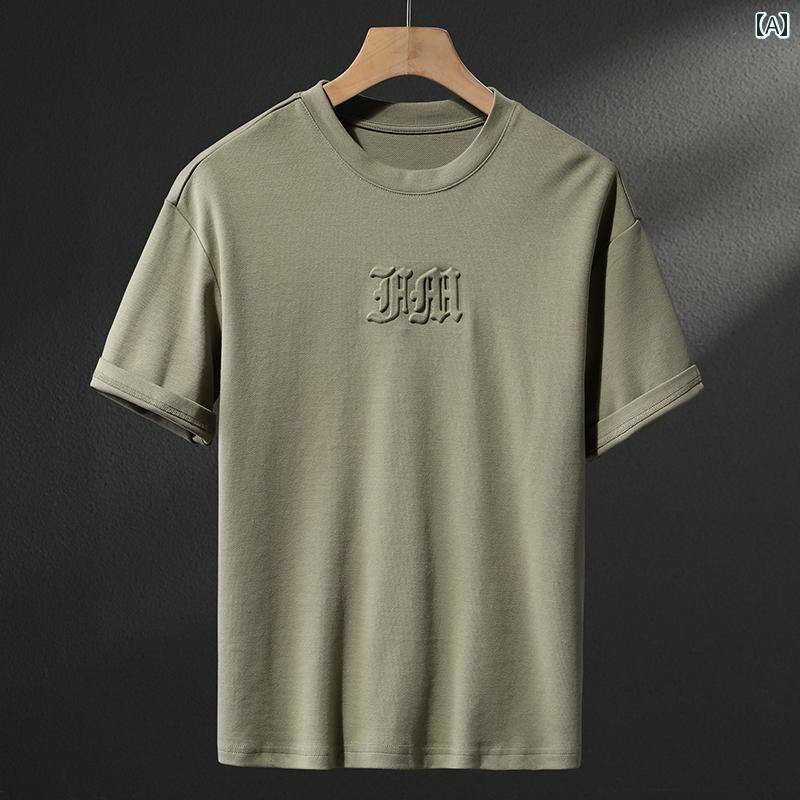 トップス Tシャツ ユニセックス アウトドア カジュアル コットン ウール ラウンドネック 夏 半袖 おしゃれ 綿 サマー メンズ カジュアル
