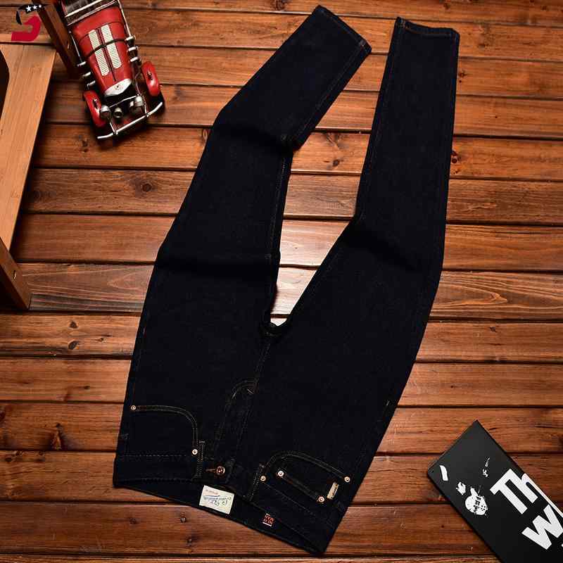 デニムパンツ メンズ カジュアル アメリカン 刺繍 綿 ジッパー ポケット スリムフィット 静電気防止 弾力性 アウトドア コットン 耐摩耗 デザイン