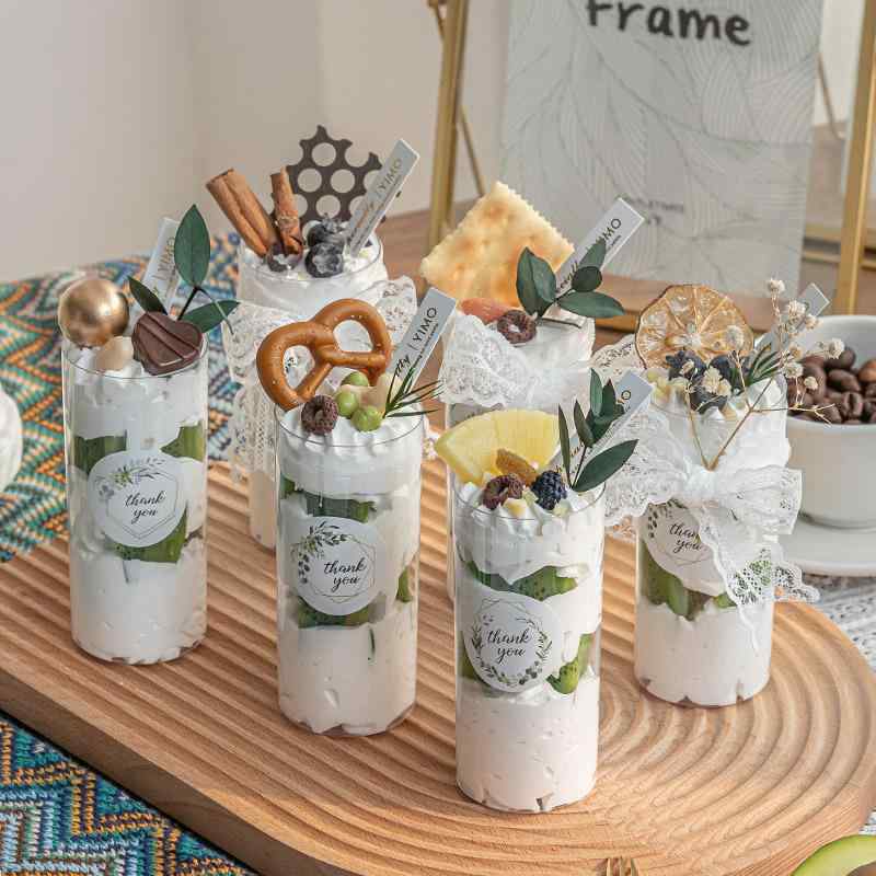 演出用 小道具 結婚式 ウェディング パフェ ケーキ スイーツ フルーツ ケーキ フェイク カップ 装飾品 デザート テーブル 写真 撮影 小道具 飾り 6,458円