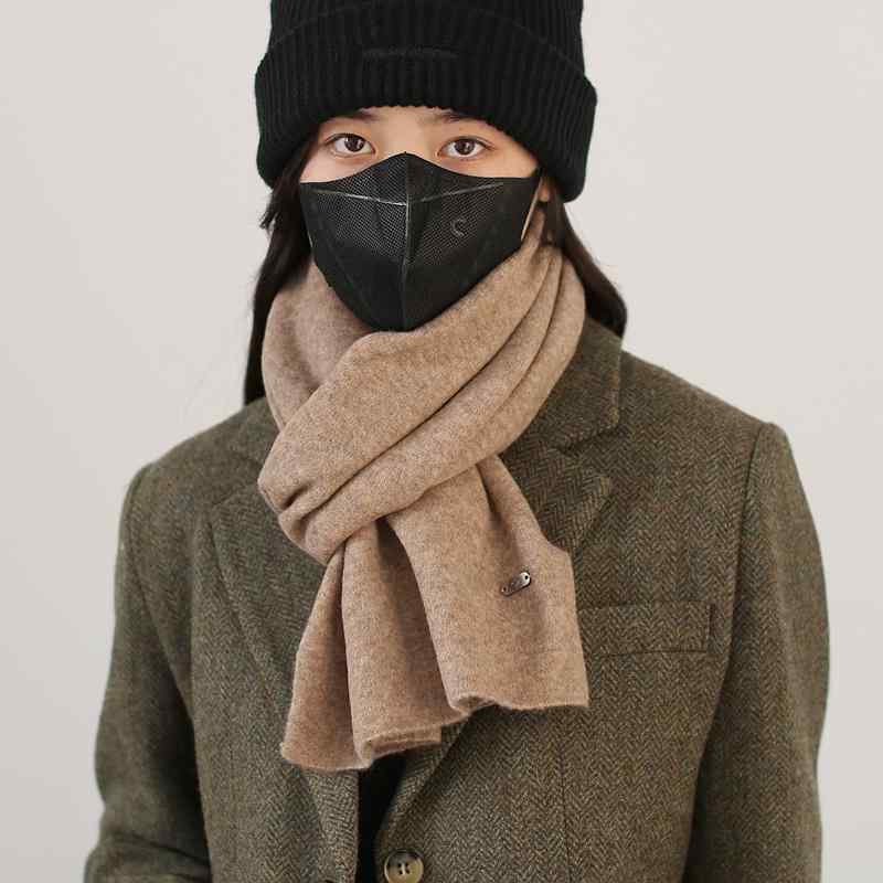 マフラー 柔らかくて 暖かい ウール ニット スカーフ カシミヤ風 万能 メンズ レディース 秋冬 男女兼用 ロング 上品 保温