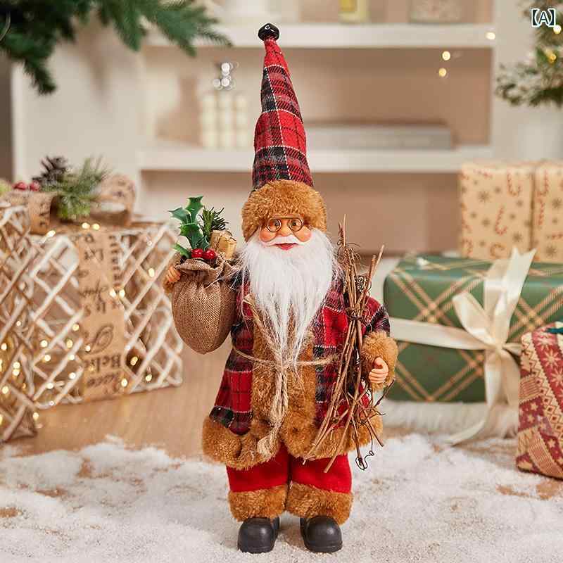 みかん　 サンタクロース飾り S. GLAUS 楽天市場】クリスマス サンタ クラウス 装飾 飾り デスクトップ