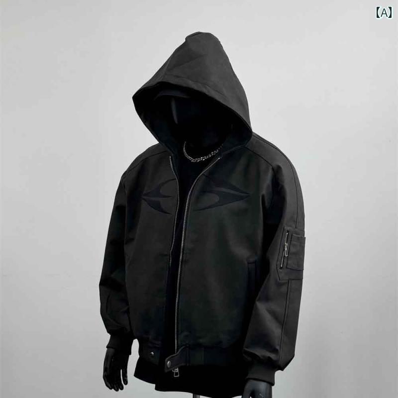 パーカー 上衣 メンズ ヴィンテージ 今めかしい 冷やりとした トップス ファスナー 衣嚢 レトロ 烏兎冬 長袖 表どおり 流行り物 アウトドア