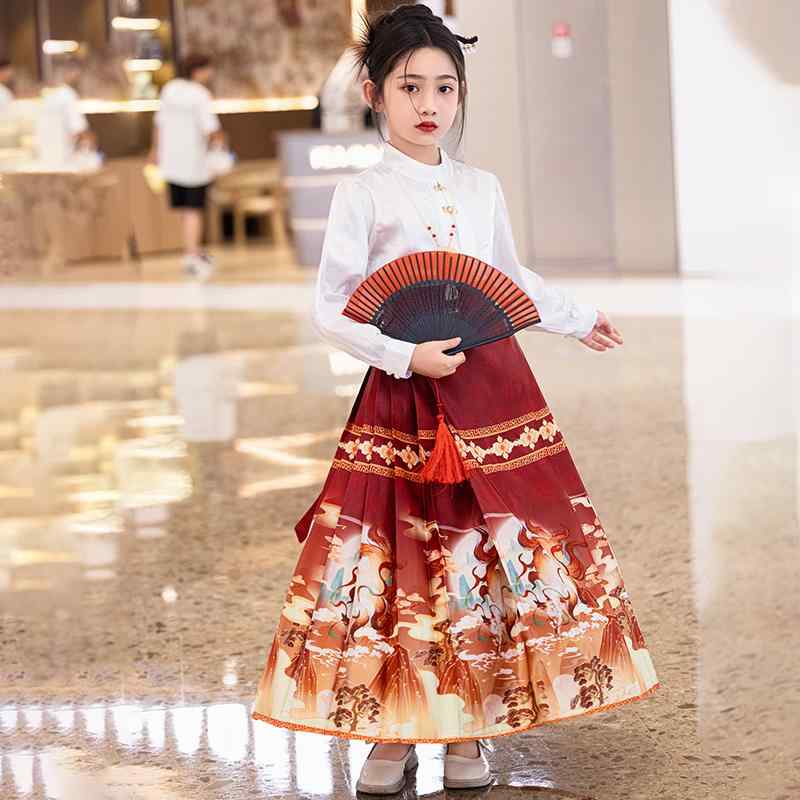 子供服 女の子 漢服 スーツ チャイナドレス パーティー 発表会 お呼ばれ お出かけ 入学式 卒業式 春秋 エキゾチック おしゃれ スタイリッシュ キッズ