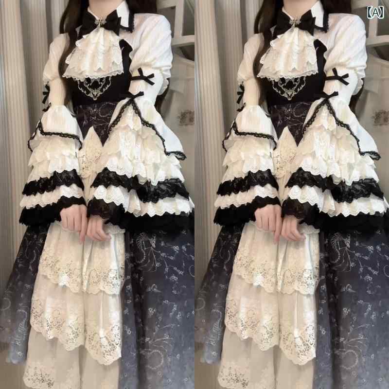 楽天市場】ロリータ キャミドレス ワンピース チュールスカート レース