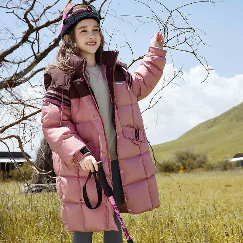 落ち込む上衣 ボンネット付き添い人 キッズ 防寒 厚地の外套 アウター 赤ちゃん 格好のいい 流行り物 お嬢さん 冬 朦々たる 格好のいい 心地よい 韓国 ゆったり 通学