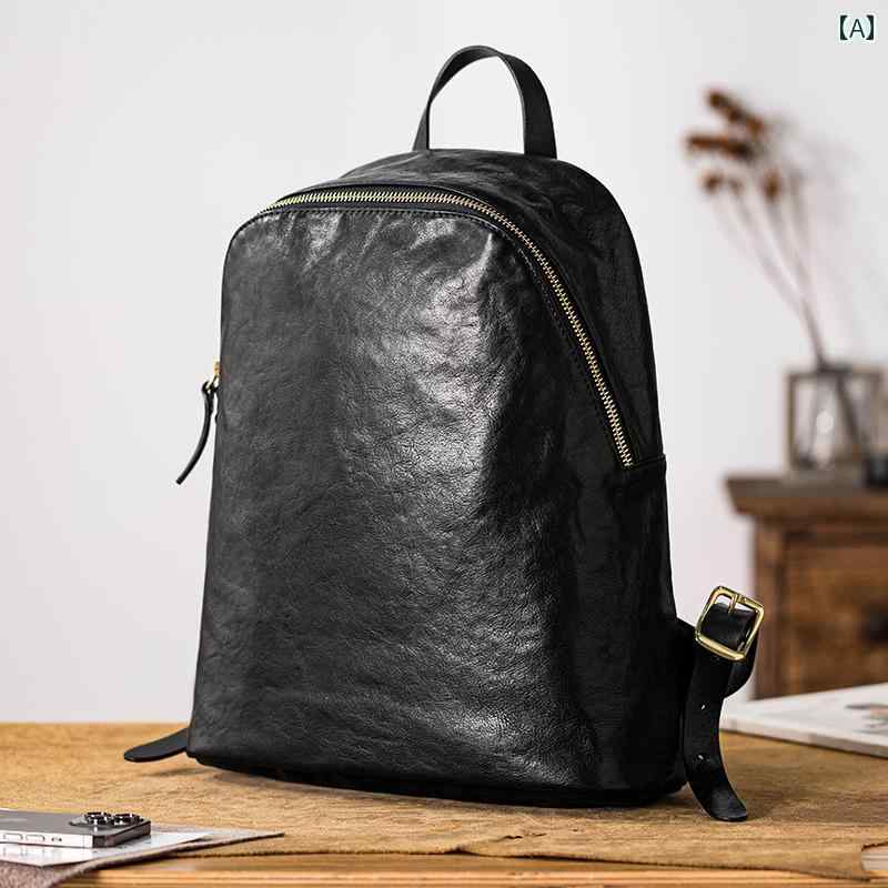 バックパック 2way メンズ バック リュック 台形 32x14x39cmm 1６インチPC収納 黒 大容量 著効 収納力 多用途 高品質 耐久性 シンプル おしゃれ 快適｜ラ・グラーヌ