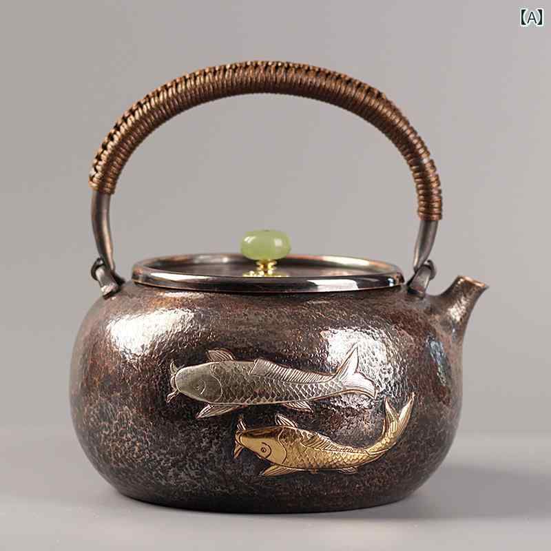 楽天市場】やかん レトロ ティーポット 銅製 ケトル かぼちゃ型