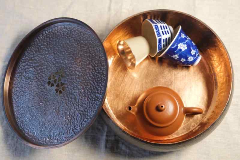 茶盤 茶托 茶道具 水受け台 銅製 馬鹿でかい大きさ お盆 湯わかし ティーセット 平円盤 焙煎乾式 醸造酒 ステイション 実用性 卓上付属品 窈窕たる レトロ