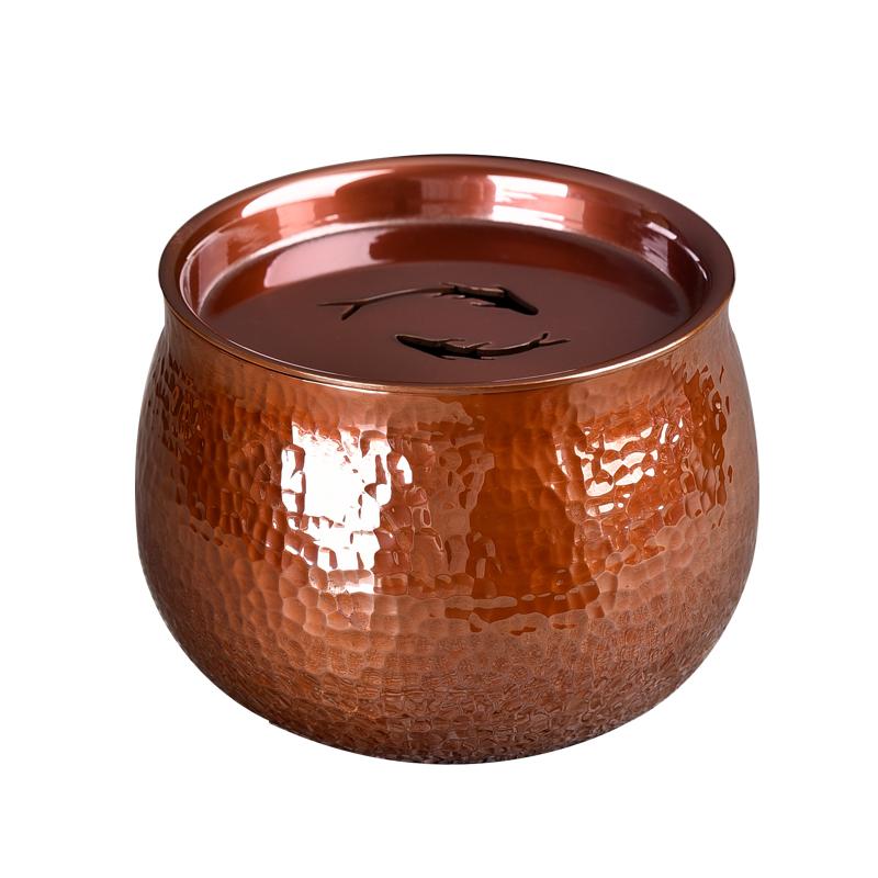 茶こぼし 建水 茶道具 茶器 ティーセット レトロ 銅 ポット 身寄り用 お茶時刻表 ポット保持者 室内装飾 今めかしい 差し上げ物 時刻表御召しもの デイリー おもてなし