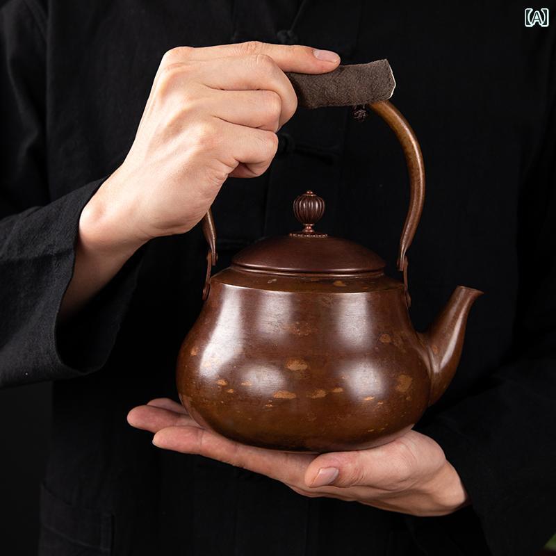 銅製　やかん　古道具　茶道具 Amazon.co.jp: 玉川堂/やかん/銅製/目打ち/銅器/古い/茶道具/鎚