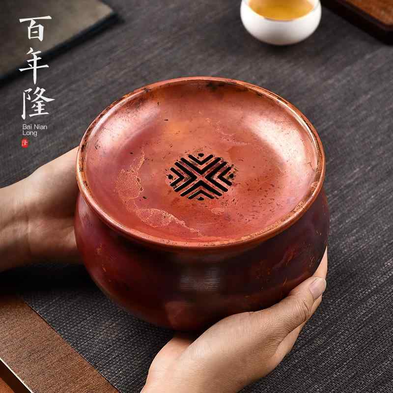 建水 茶こぼし ティーポット軍事基地 ティーウォッシュ 茶道具 茶器 レトロ 銅製 身寄り用 お茶時刻表 蓋付き添い人 ハイエンド お茶パッド 今めかしい 今めかしい 余暇活動