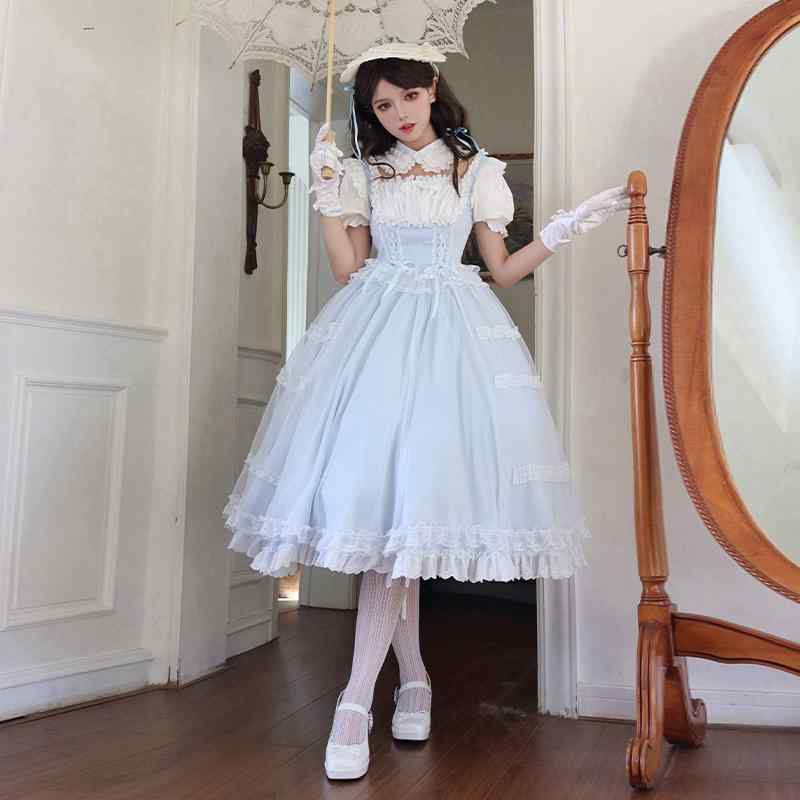 楽天市場】Lady Lazy ロリータ JSK ドレス ワンピース 甘ロリ