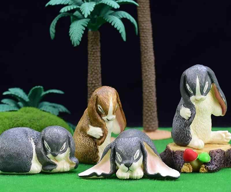 うさぎ　大きい　フィギュア うさぎの餅つきんにく マスコットフィギュア （30個入り） | カプセル