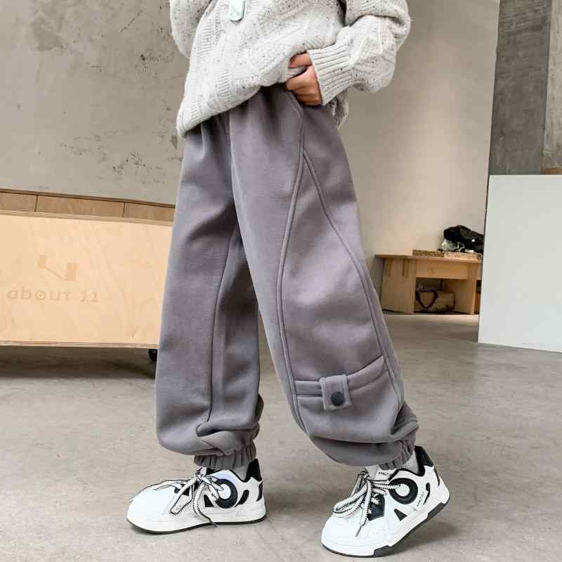 ジョガーパンツ サルエル 男の子 通学 かっこいい パンツ 厚手 スウェット 秋冬 スタイリッシュ 小学生 中学生 ストリートファッション 子供 キッズ