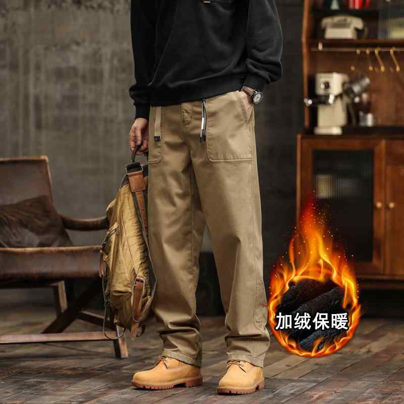 メンズ 心地よい 動き分かりやすい 引っ切り無いズボン下 フリース 裏起毛 秋冬 朦々たる 大層らしい大きさ ゆったり 町若い者 アウトドア 運動競技 デイリー若い者